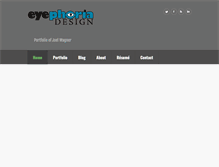 Tablet Screenshot of eyephoriadesign.com